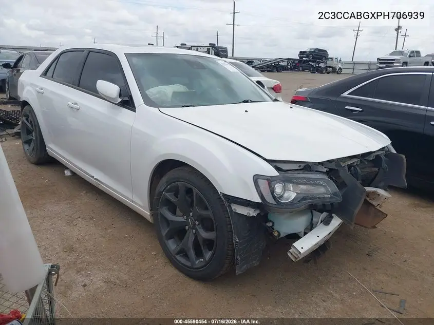 2023 Chrysler 300 300S VIN: 2C3CCABGXPH706939 Lot: 45590454