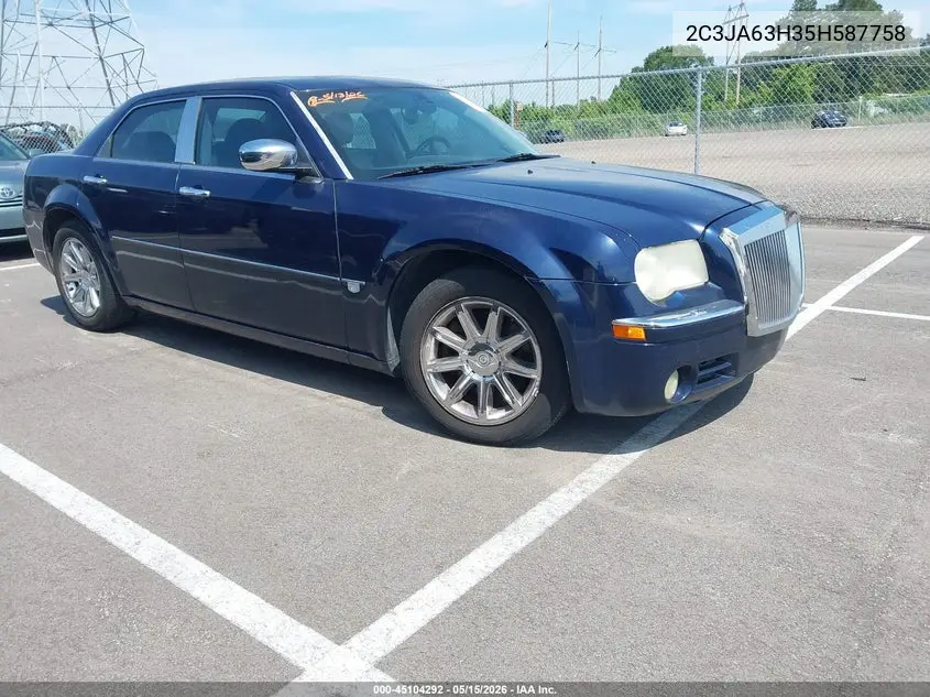 2005 Chrysler 300C VIN: 2C3JA63H35H587758 Lot: 45104292