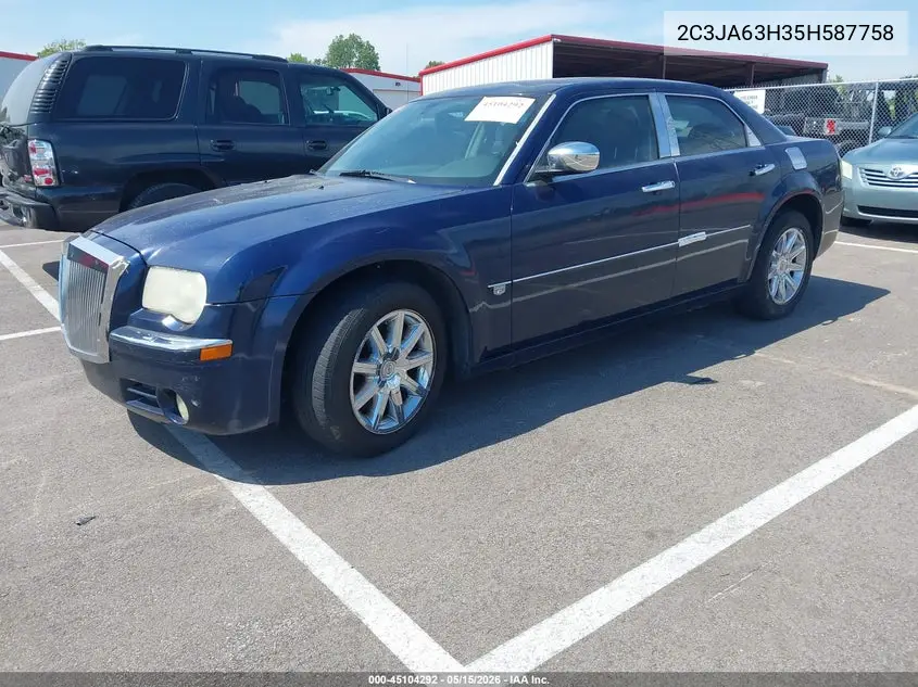 2005 Chrysler 300C VIN: 2C3JA63H35H587758 Lot: 45104292