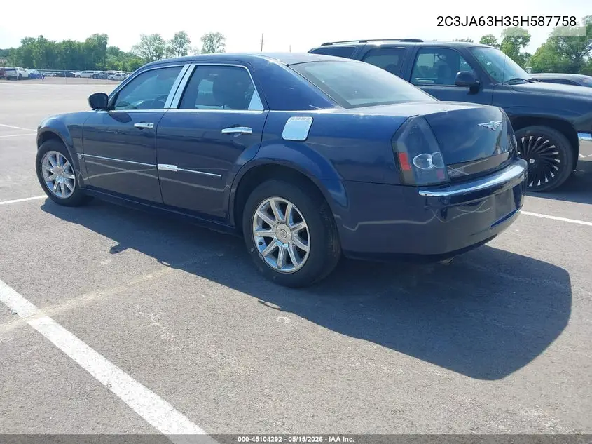 2005 Chrysler 300C VIN: 2C3JA63H35H587758 Lot: 45104292