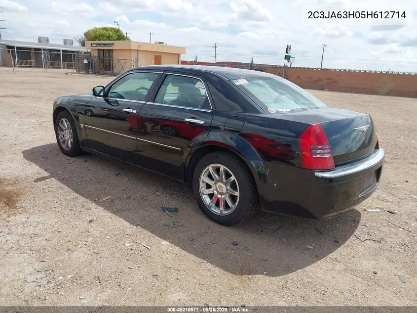 2005 Chrysler 300C VIN: 2C3JA63H05H612714 Lot: 45218577