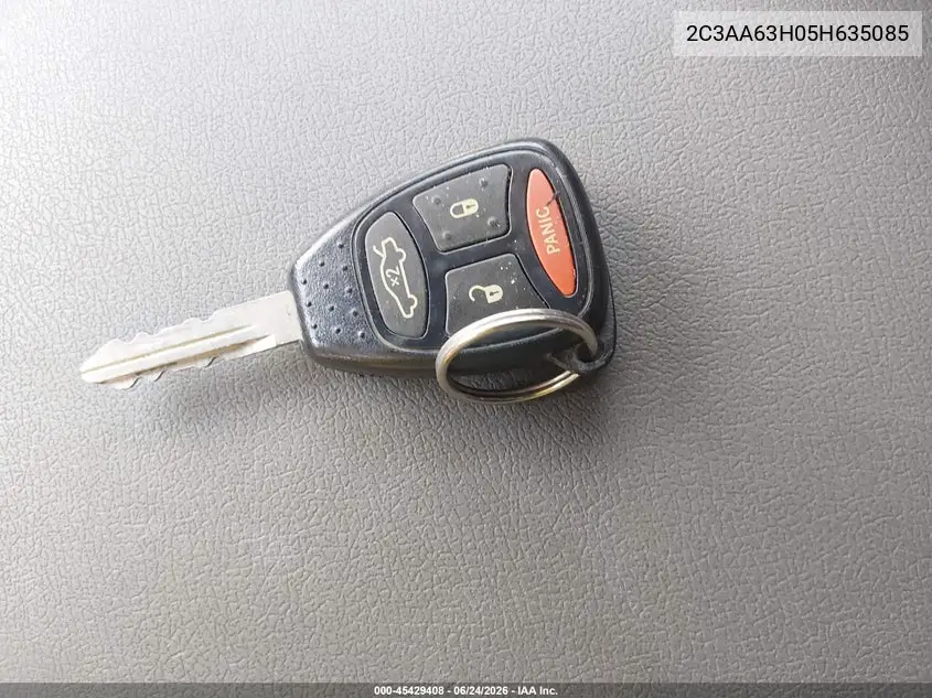 2005 Chrysler 300C VIN: 2C3AA63H05H635085 Lot: 45429408