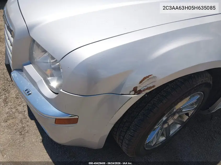 2005 Chrysler 300C VIN: 2C3AA63H05H635085 Lot: 45429408