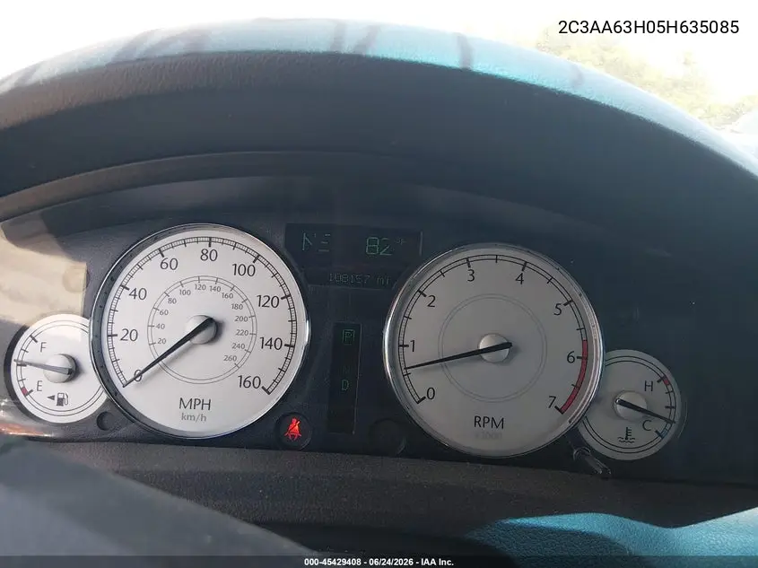 2005 Chrysler 300C VIN: 2C3AA63H05H635085 Lot: 45429408