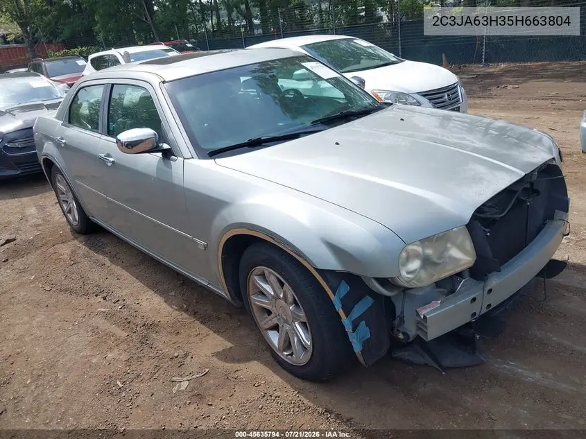 2005 Chrysler 300C VIN: 2C3JA63H35H663804 Lot: 45635794