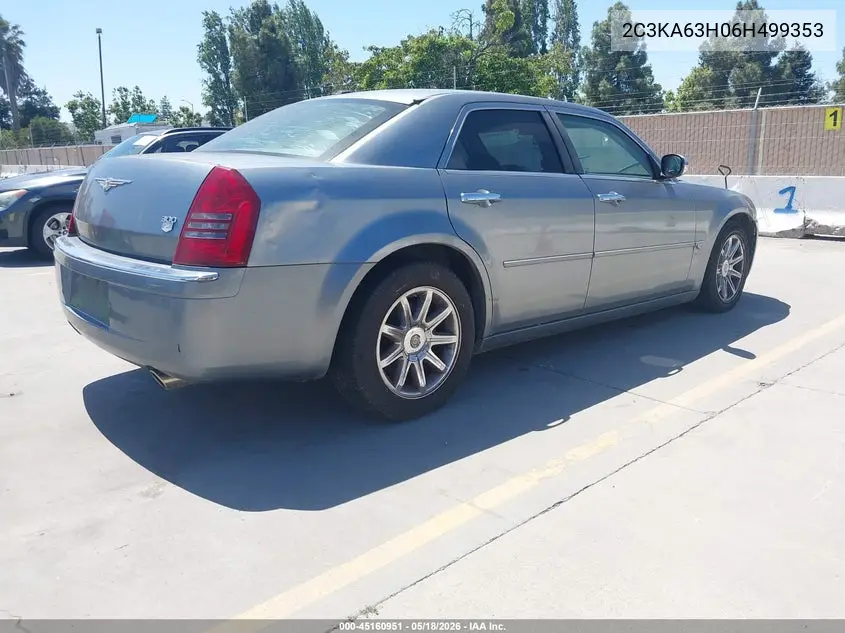 2006 Chrysler 300C VIN: 2C3KA63H06H499353 Lot: 45160951