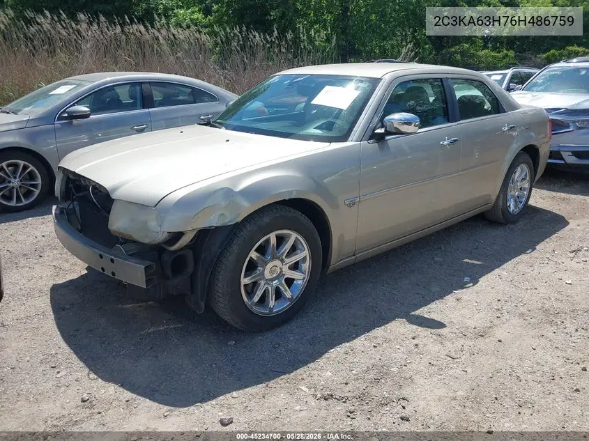 2006 Chrysler 300C VIN: 2C3KA63H76H486759 Lot: 45234700