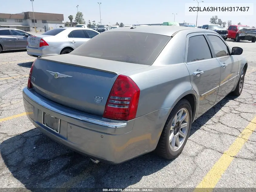 2006 Chrysler 300C VIN: 2C3LA63H16H317437 Lot: 45278179