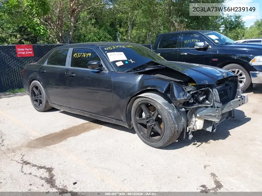 2006 Chrysler 300C Srt8 VIN: 2C3LA73W56H239149 Lot: 45377649