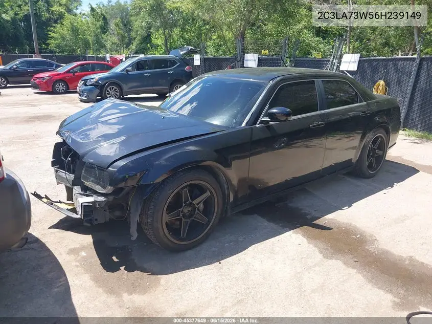 2006 Chrysler 300C Srt8 VIN: 2C3LA73W56H239149 Lot: 45377649