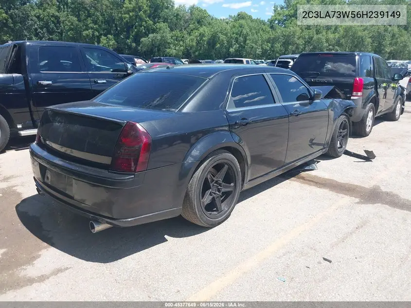 2006 Chrysler 300C Srt8 VIN: 2C3LA73W56H239149 Lot: 45377649