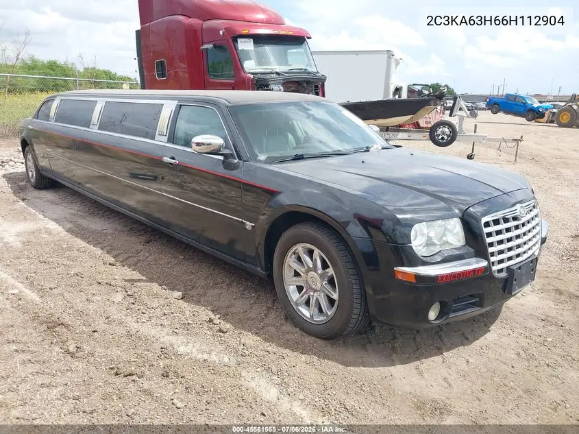 2006 Chrysler 300C VIN: 2C3KA63H66H112904 Lot: 45561555