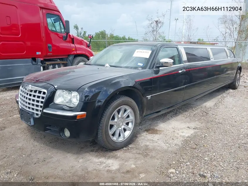2006 Chrysler 300C VIN: 2C3KA63H66H112904 Lot: 45561555