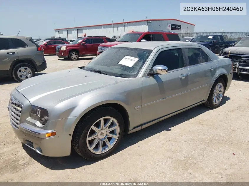 2006 Chrysler 300C VIN: 2C3KA63H06H240460 Lot: 45577878