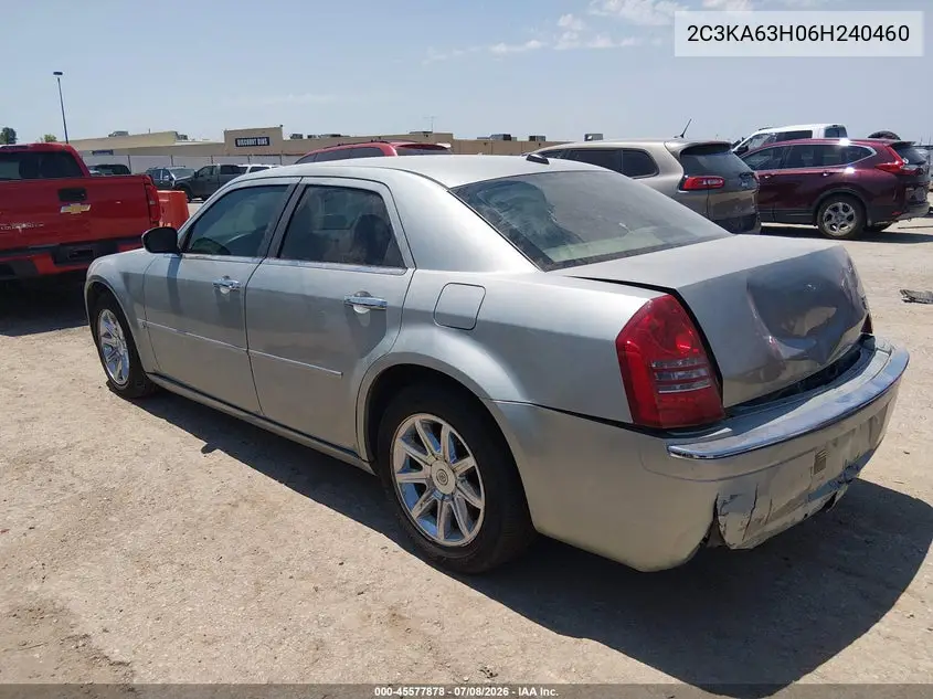 2006 Chrysler 300C VIN: 2C3KA63H06H240460 Lot: 45577878