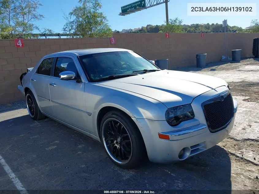2006 Chrysler 300C VIN: 2C3LA63H06H139102 Lot: 45587106