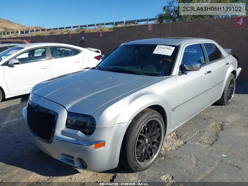 2006 Chrysler 300C VIN: 2C3LA63H06H139102 Lot: 45587106