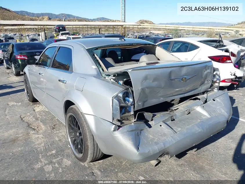 2006 Chrysler 300C VIN: 2C3LA63H06H139102 Lot: 45587106