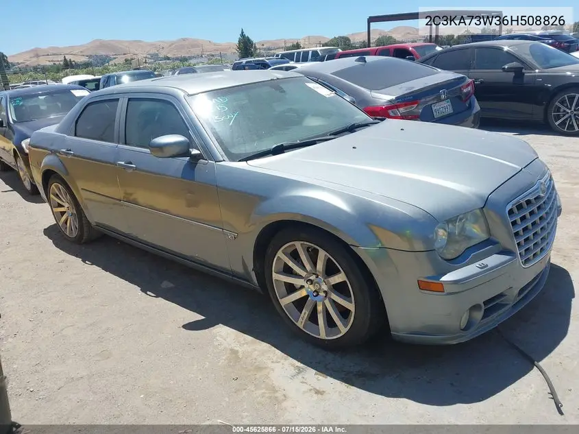 2006 Chrysler 300C Srt8 VIN: 2C3KA73W36H508826 Lot: 45625866