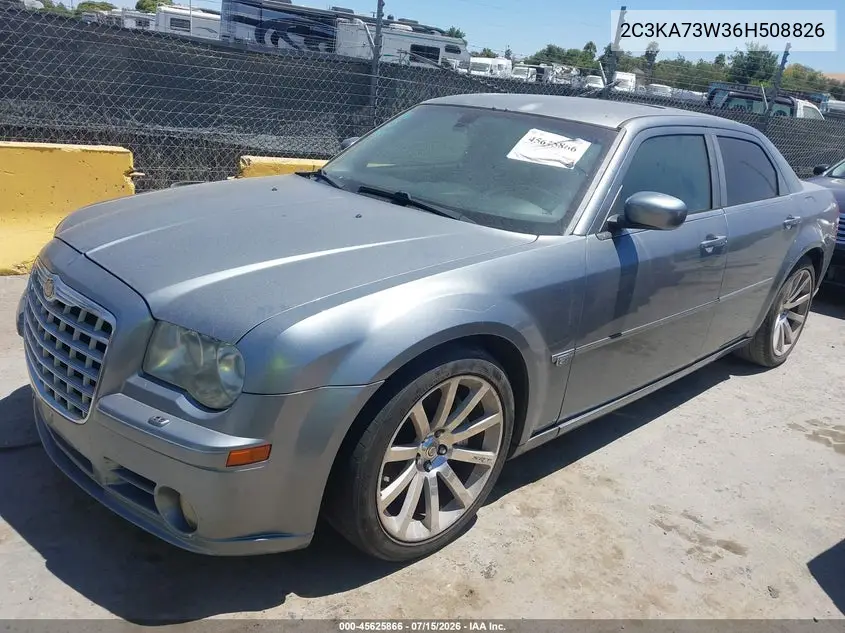 2006 Chrysler 300C Srt8 VIN: 2C3KA73W36H508826 Lot: 45625866