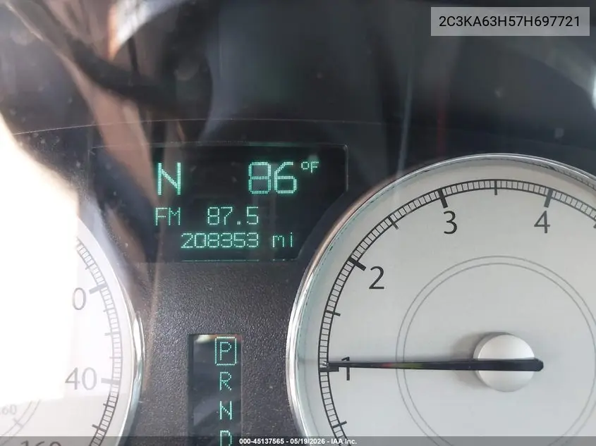 2007 Chrysler 300C VIN: 2C3KA63H57H697721 Lot: 45137565
