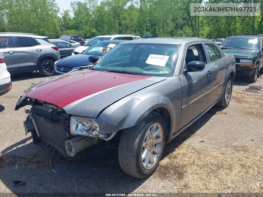 2007 Chrysler 300C VIN: 2C3KA63H57H697721 Lot: 45137565