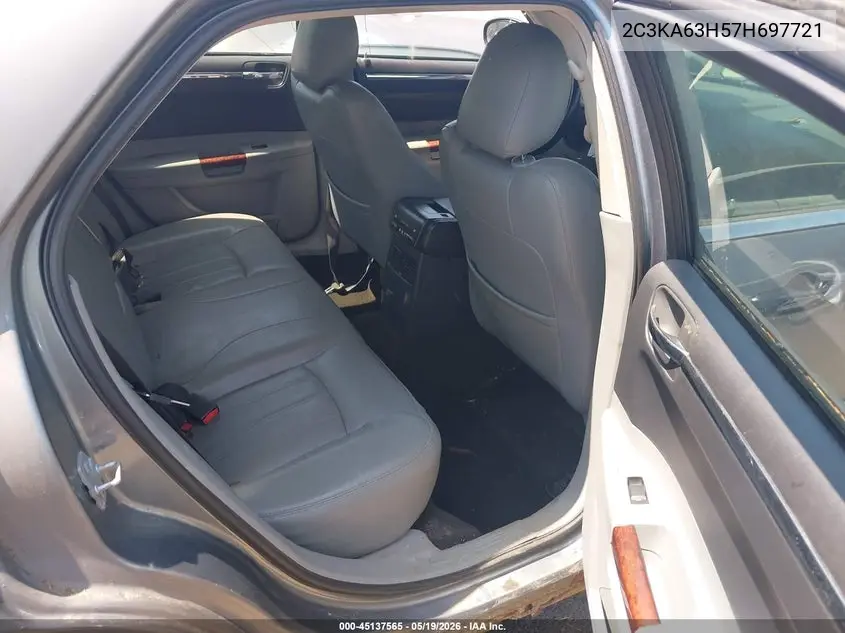 2007 Chrysler 300C VIN: 2C3KA63H57H697721 Lot: 45137565