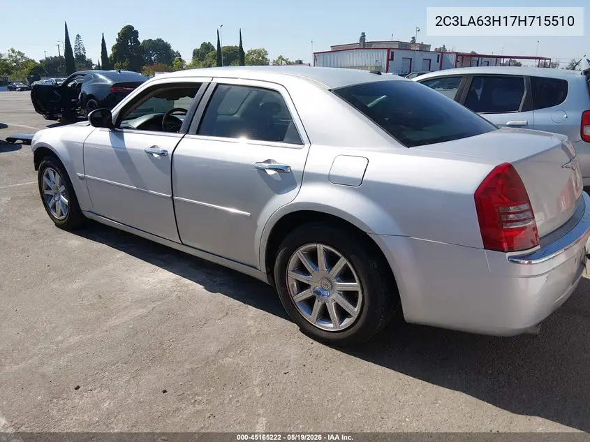 2007 Chrysler 300C VIN: 2C3LA63H17H715510 Lot: 45165222