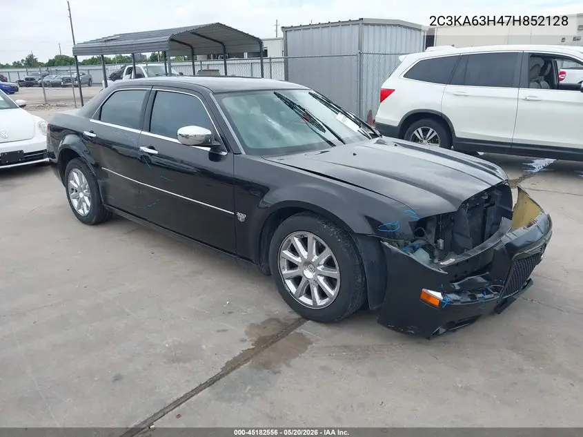 2007 Chrysler 300C VIN: 2C3KA63H47H852128 Lot: 45182556