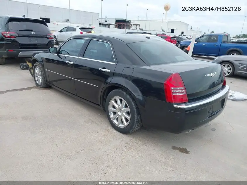2007 Chrysler 300C VIN: 2C3KA63H47H852128 Lot: 45182556