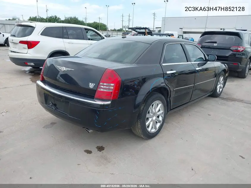 2007 Chrysler 300C VIN: 2C3KA63H47H852128 Lot: 45182556