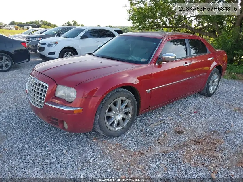 2007 Chrysler 300C VIN: 2C3KA63H67H684315 Lot: 45243217