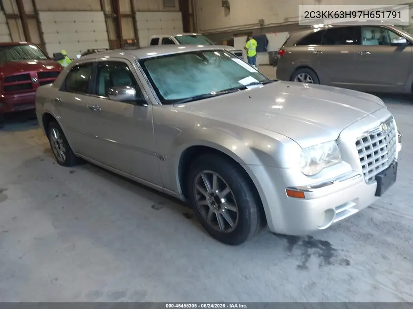 2007 Chrysler 300C VIN: 2C3KK63H97H651791 Lot: 45455305