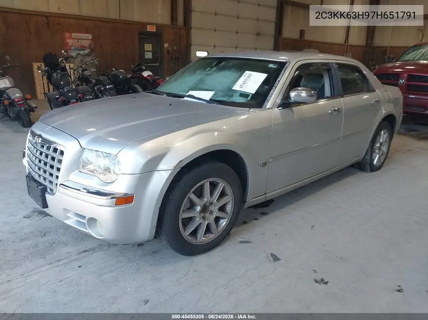 2007 Chrysler 300C VIN: 2C3KK63H97H651791 Lot: 45455305