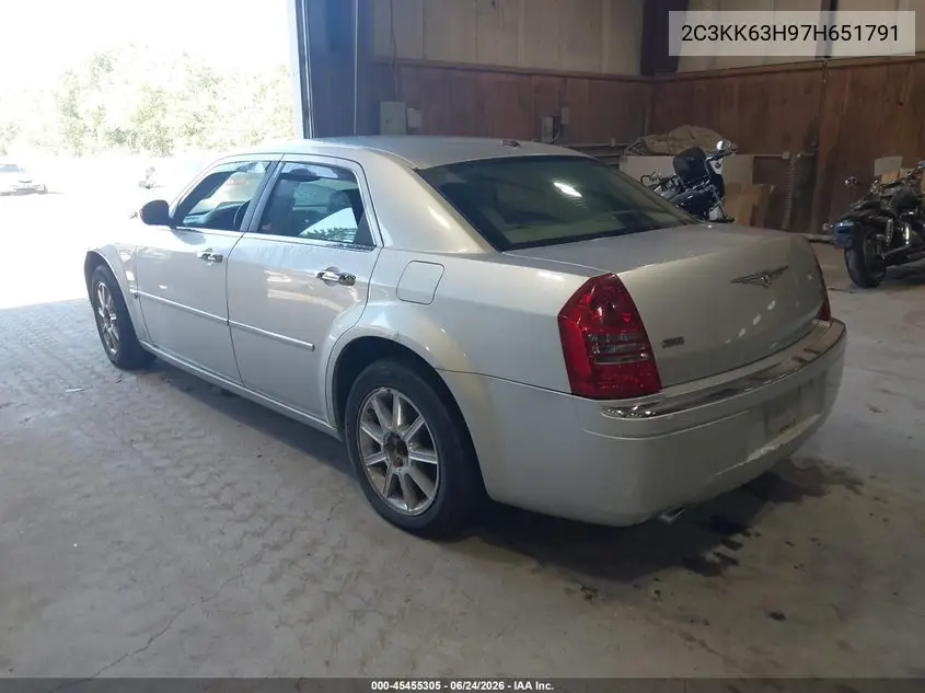 2007 Chrysler 300C VIN: 2C3KK63H97H651791 Lot: 45455305