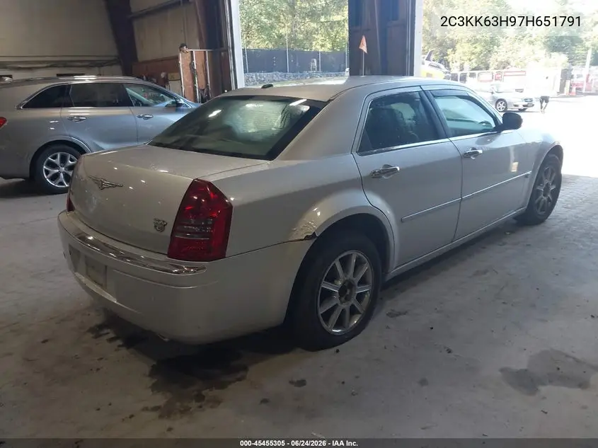 2007 Chrysler 300C VIN: 2C3KK63H97H651791 Lot: 45455305