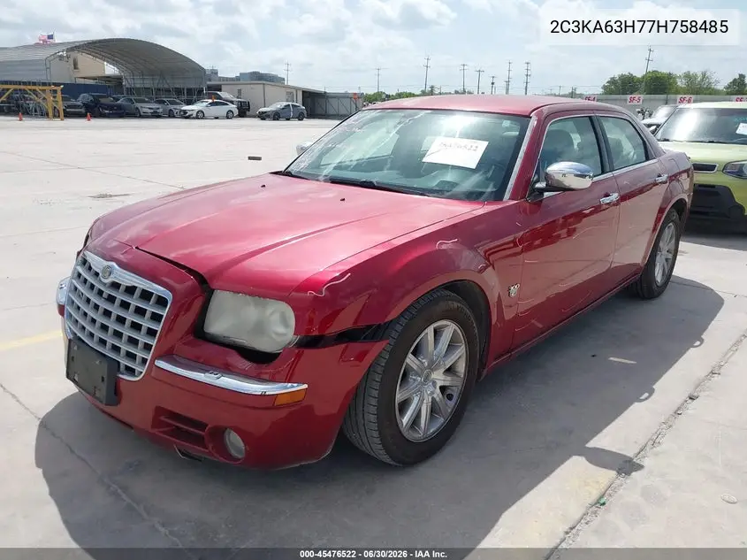 2007 Chrysler 300C VIN: 2C3KA63H77H758485 Lot: 45476522