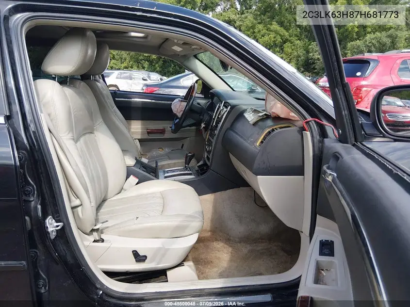 2007 Chrysler 300C VIN: 2C3LK63H87H681773 Lot: 45500048