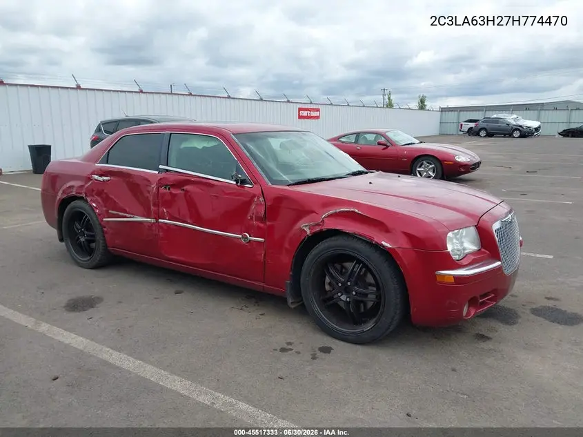 2007 Chrysler 300C VIN: 2C3LA63H27H774470 Lot: 45517333