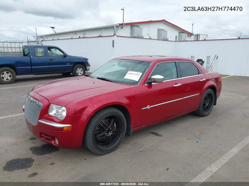 2007 Chrysler 300C VIN: 2C3LA63H27H774470 Lot: 45517333