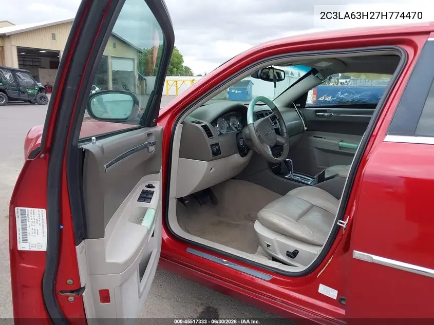 2007 Chrysler 300C VIN: 2C3LA63H27H774470 Lot: 45517333