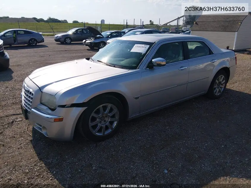 2007 Chrysler 300C VIN: 2C3KA63H37H633760 Lot: 45682801