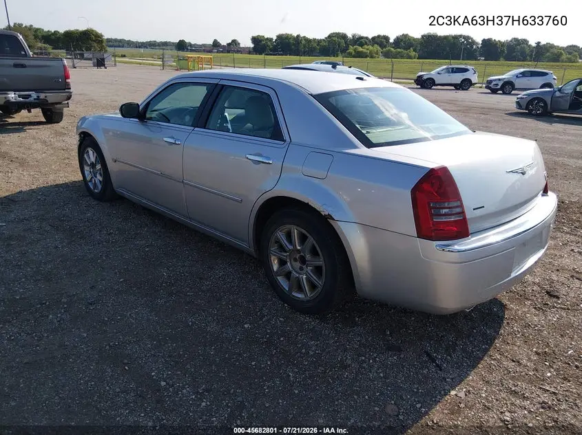 2007 Chrysler 300C VIN: 2C3KA63H37H633760 Lot: 45682801