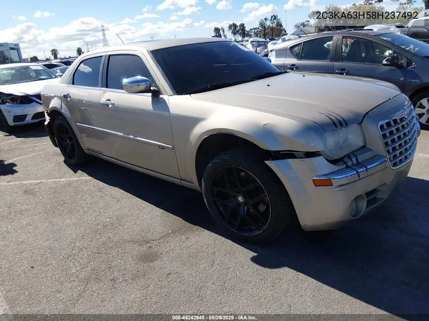 2008 Chrysler 300C Hemi VIN: 2C3KA63H58H237492 Lot: 45242945