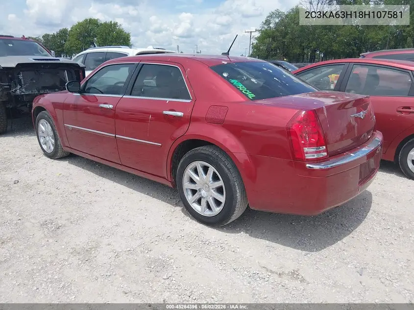 2008 Chrysler 300C Hemi VIN: 2C3KA63H18H107581 Lot: 45264396