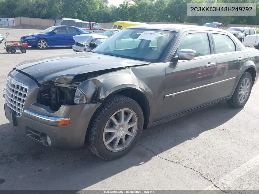 2008 Chrysler 300C VIN: 2C3KK63H48H249792 Lot: 45299597