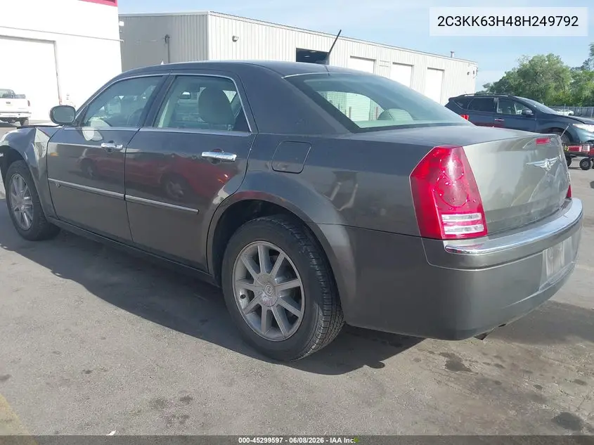 2008 Chrysler 300C VIN: 2C3KK63H48H249792 Lot: 45299597