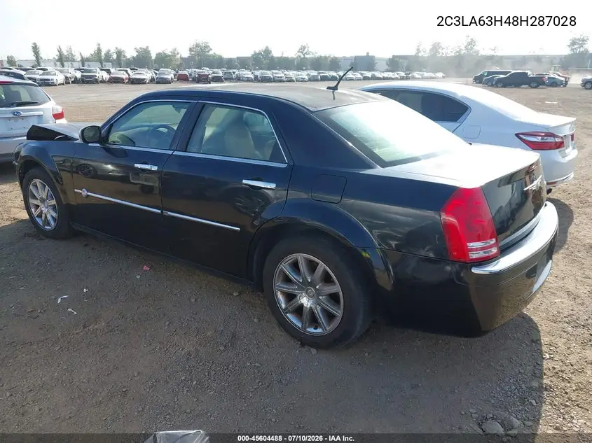 2008 Chrysler 300C Hemi VIN: 2C3LA63H48H287028 Lot: 45604488