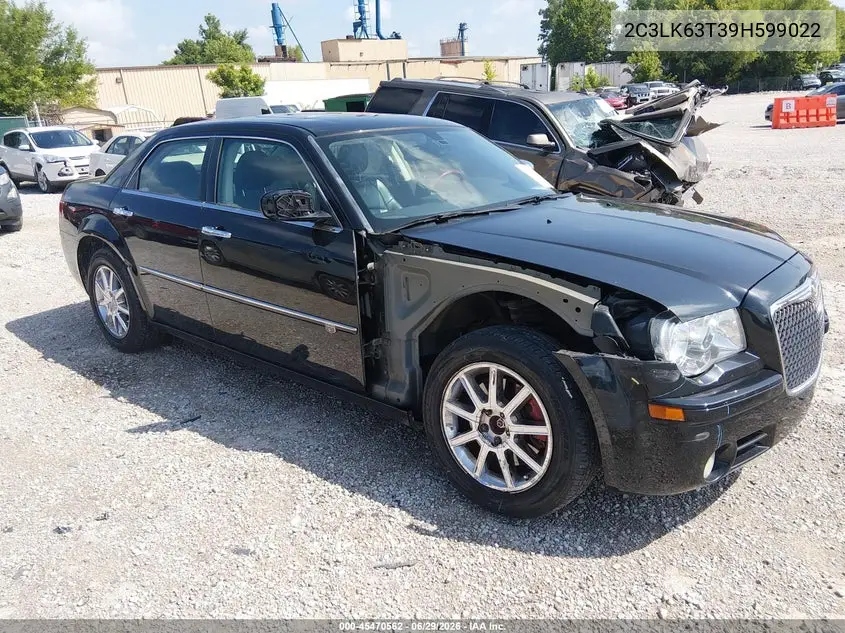 2009 Chrysler 300C Awd VIN: 2C3LK63T39H599022 Lot: 45470562