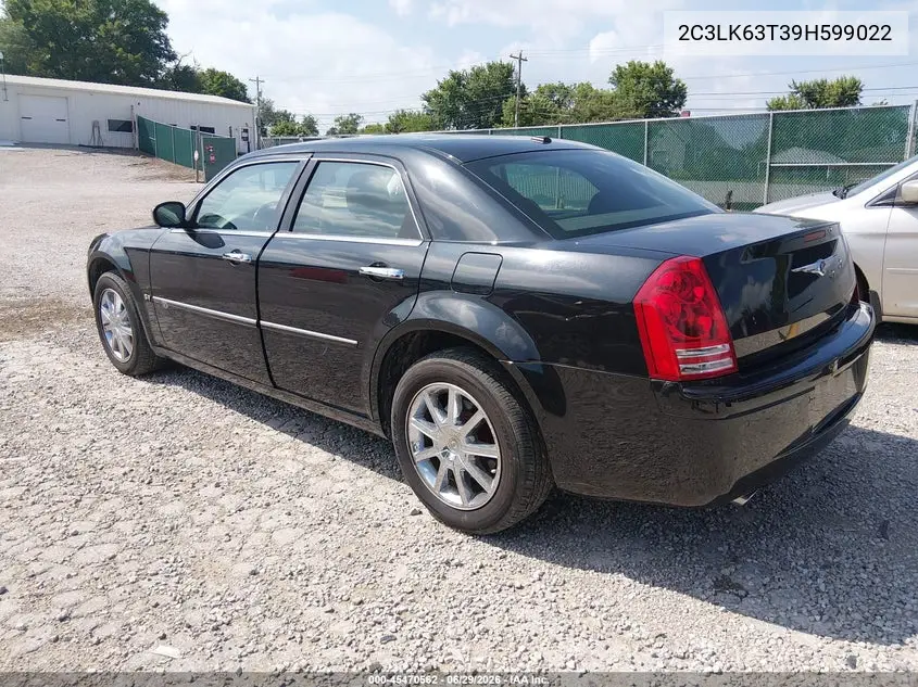 2009 Chrysler 300C Awd VIN: 2C3LK63T39H599022 Lot: 45470562